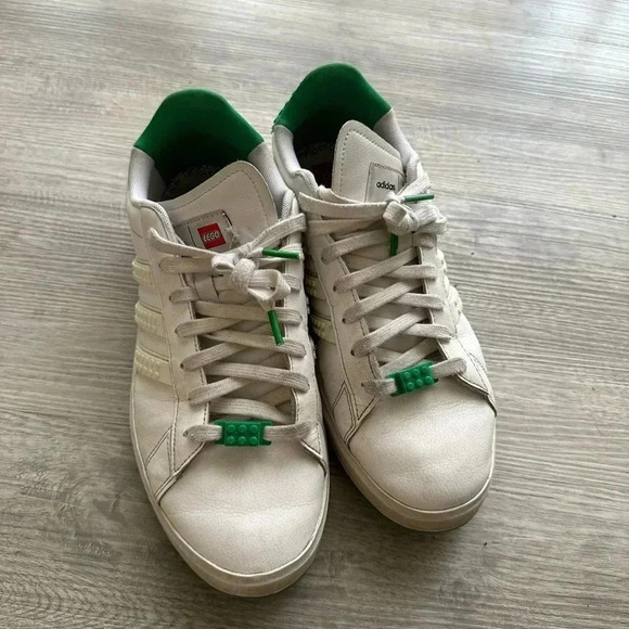 Adidas LEGO Grand Court 2.0 Sneakers Limited Ed Trainers Runners Sz 10 - Picture 2 of 9